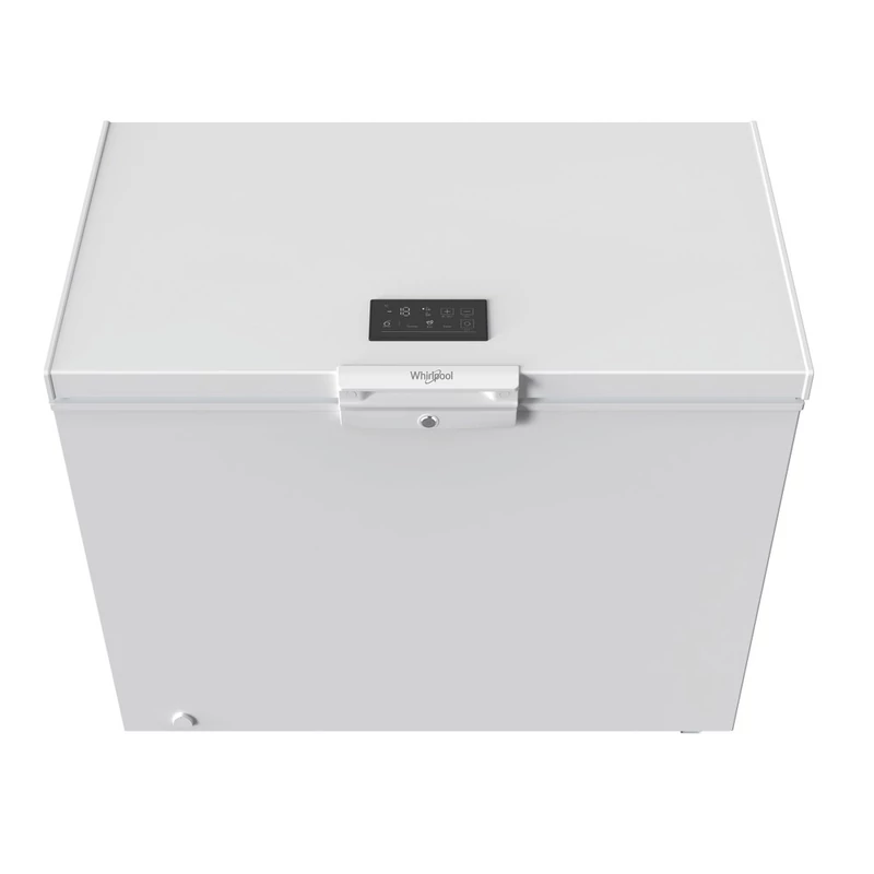 WHIRLPOOL W3RHS19EW2 Fagyasztóláda, E , 198L , 6. Érzék szenzortechnológia, FreezerGuard technológia (-15°C külső hőmérsékletig működőképes),  LED kijelző, állítható hőmérséklet -25°C- +6°C (hűtőszekrénnyé alakítható)