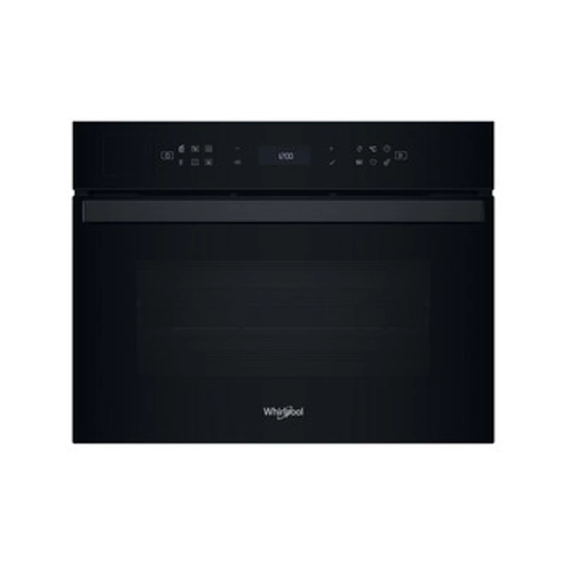 Whirlpool WCS6A9PHTSBA Gőzpároló Sütő Kombi, Fekete, 48 liter, Szöveges digitális kijelző, PureSteam,Finoman csukódó ajtó, LED világítás, Gőzös sütőtisztítás, Chef szonda