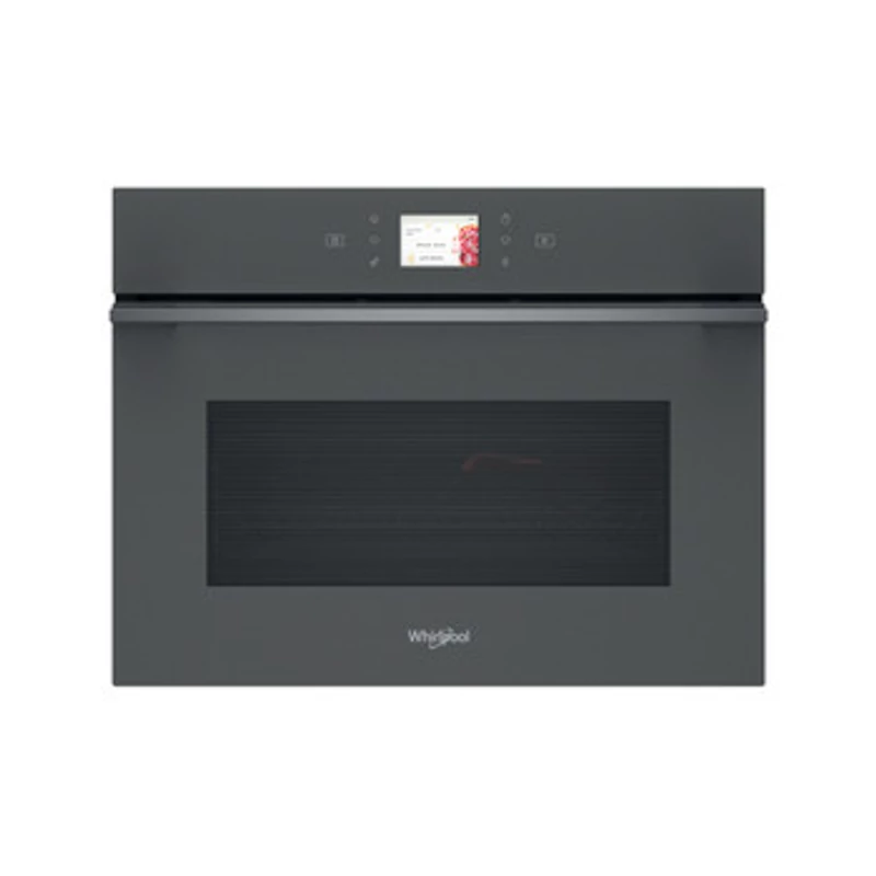 Whirlpool WCW11O7FHTSSM Kompakt Sütő-Mikró, Star Dust Matt üveg , 53 liter, Érintő képernyős szöveges kijelző, 6. Érzék, Finoman csukódó ajtó, LED világítás, SmartClean (hidrolitikus) sütőtisztítás, WIFI, Chef szonda