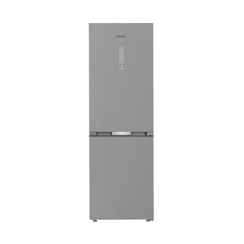 Whirlpool WHK26403XP6E Alulfagyasztós Total NoFrost hűtőszekrény, C energiaosztály, 249+ 106 L, Pet inox készülékszín, elektronikus hőmérséklet beállítás külső kijelzővel, 6. Érzék kontrol funkció, Total NoFrost, metál hátfal, FreshBox, 35 dB, 203,5x59,5x