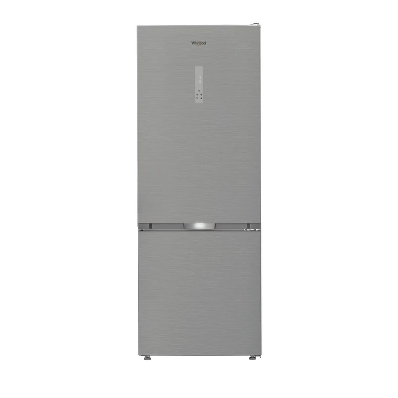WHIRLPOOL WHK22412X5EA Alulfagyasztós Dual NoFrost hűtőszekrény, D , 297/118 L , inox készülékszín,  6. Érzék Ultimate Freshness funkció, NoFrost , Multi Zone  203,5x59,5x67,3 cm