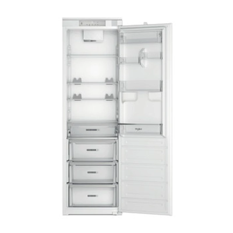 Whirlpool WHSD18A033C2P Beépíthető hűtő, 306 l , D ,  prémium belső kialakítás, 6. Érzék Fresh Control funkció,  prémium LED világítás, ventilátor antibakteriális szűrővel, üvegpolcok, 4db palacktartó, 3 Fresh Box,  30 dBA, 177x54x54.5 cm