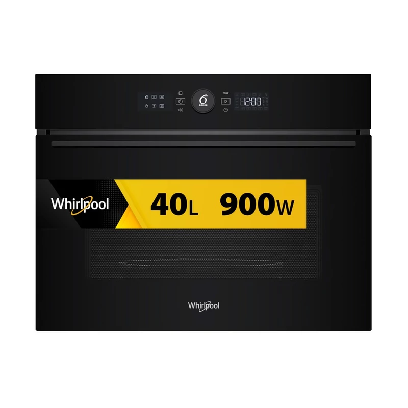 Whirlpool WMW57DMB Kombi Mikrohullámú sütõ, Fekete, 40 liter,  Érintõs kijelzõ,  900 W