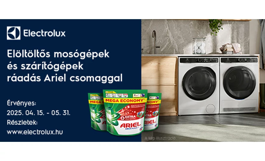 Mosógépek és mosó-szárító gépek ráadás mosókapszulával