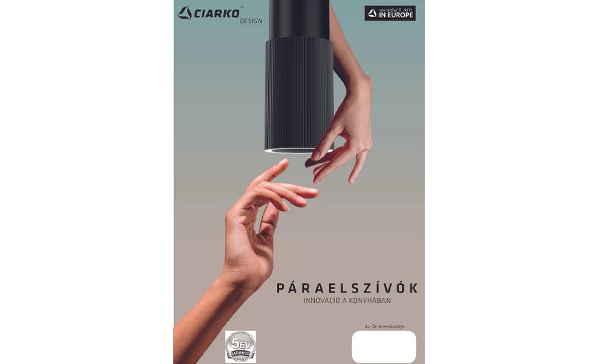 CIARKO DESIGN INNOVÁCIÓ A KONYHÁBAN
