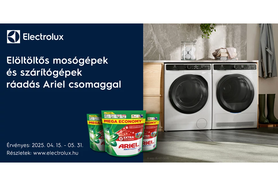 Electrolux Ariel promo