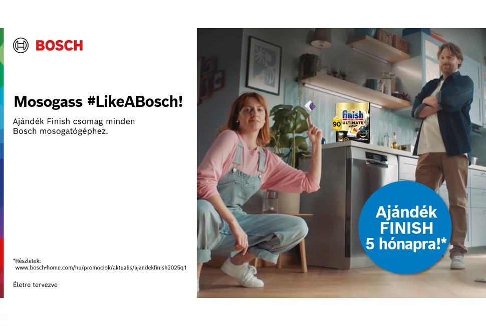 Bosch Finish mosogatógép