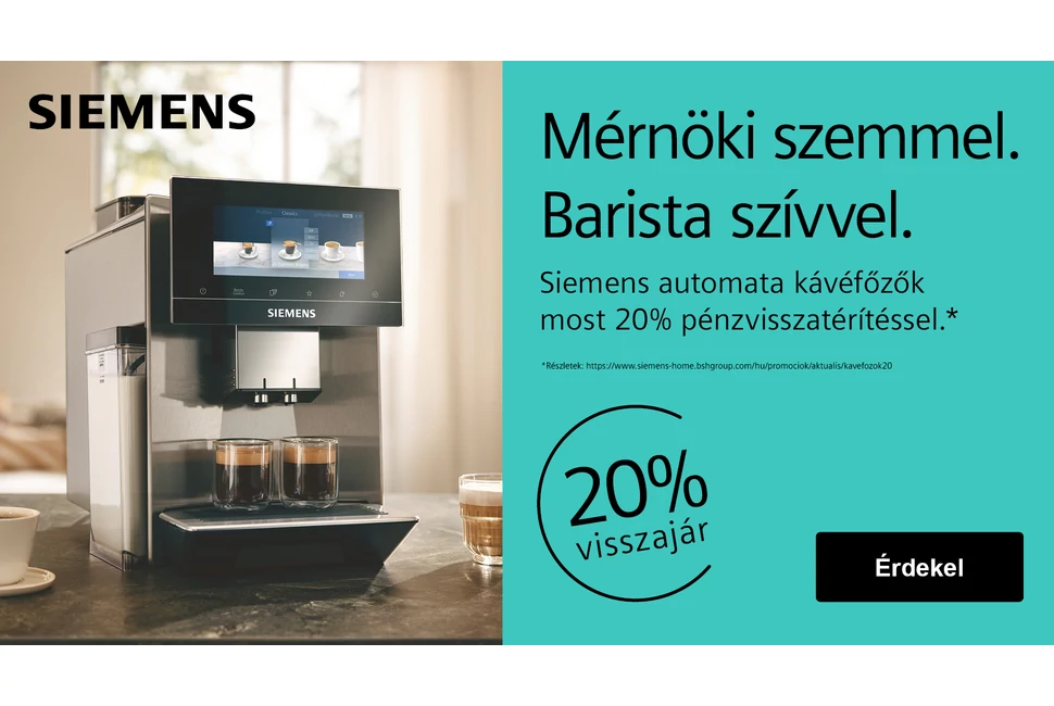 Siemens Kávéfőzők 20%