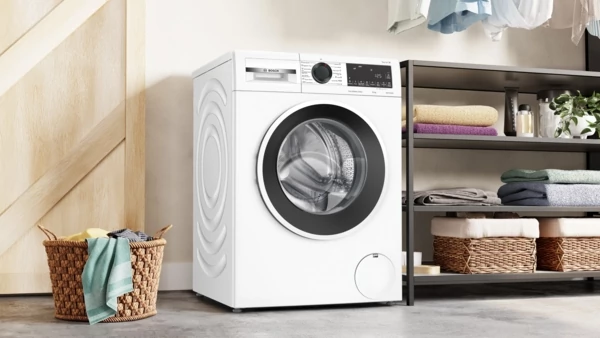 Bosch WGG2540NBY Elöltöltős mosógép - Serie6 - IronAssist gőzprogram - 10 kg - E energiaosztály: A - 1400 ford/perc -  Fekete-fehér ajtó - Prémium TouchControl kijelző