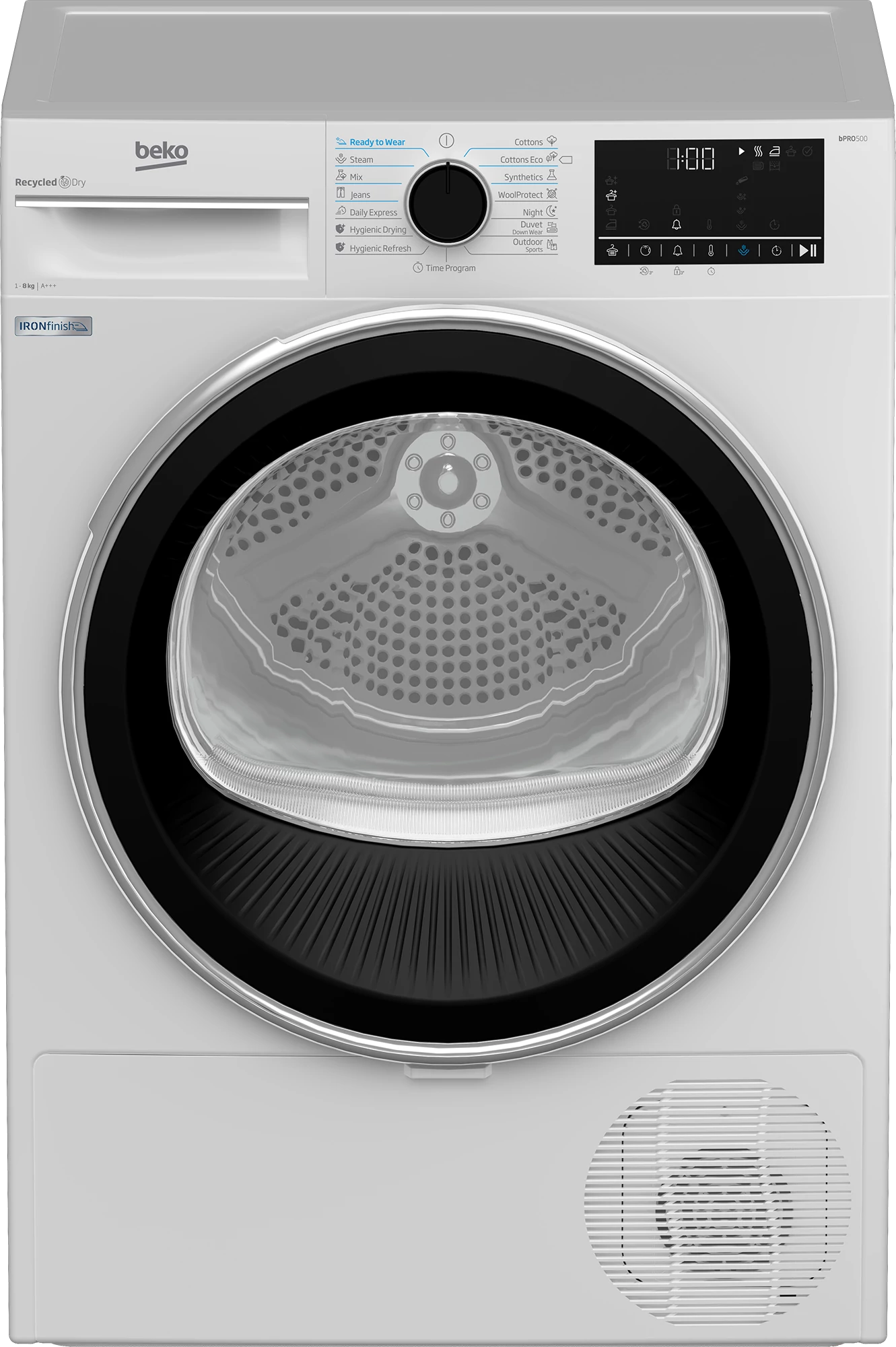 Beko B5T68243 szabadonálló hőszivattyús szárítógép, 8 kg