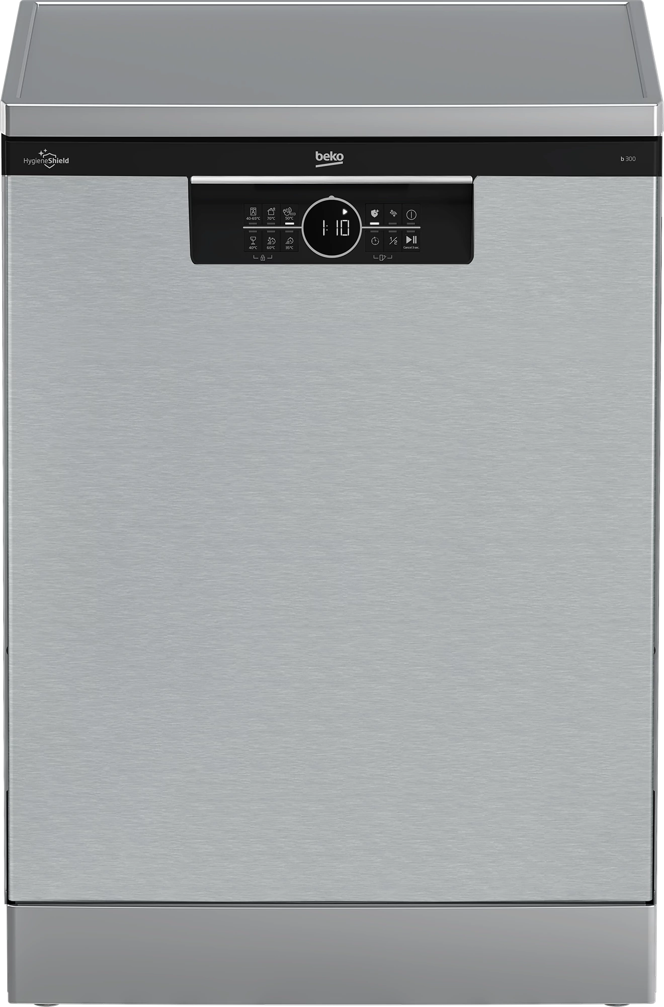Beko BDFN26530X szabadonálló mosogatógép 15 teríték, inox, 3. evőeszköz kosár