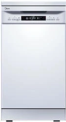 Midea MFD45S350W-HR szabadonálló keskeny mosogatógép, fehér - 10 teríték, 44dB, három kosaras 5 ÉV GYÁRI GARANCIÁVAL!