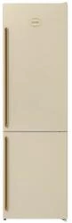 Gorenje NRK6202CLI szabadonálló kombinált hűtőszekrény, 200 cm, Total NoFrost, BÉZS, CLASSICO Design
