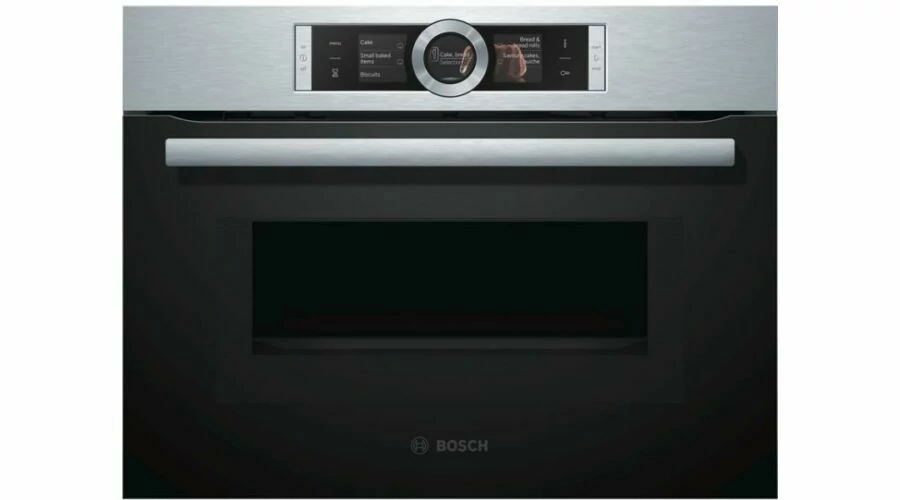 Bosch CMG656BS1 Beépíthető kompakt sütő mikrohullám funkcióval