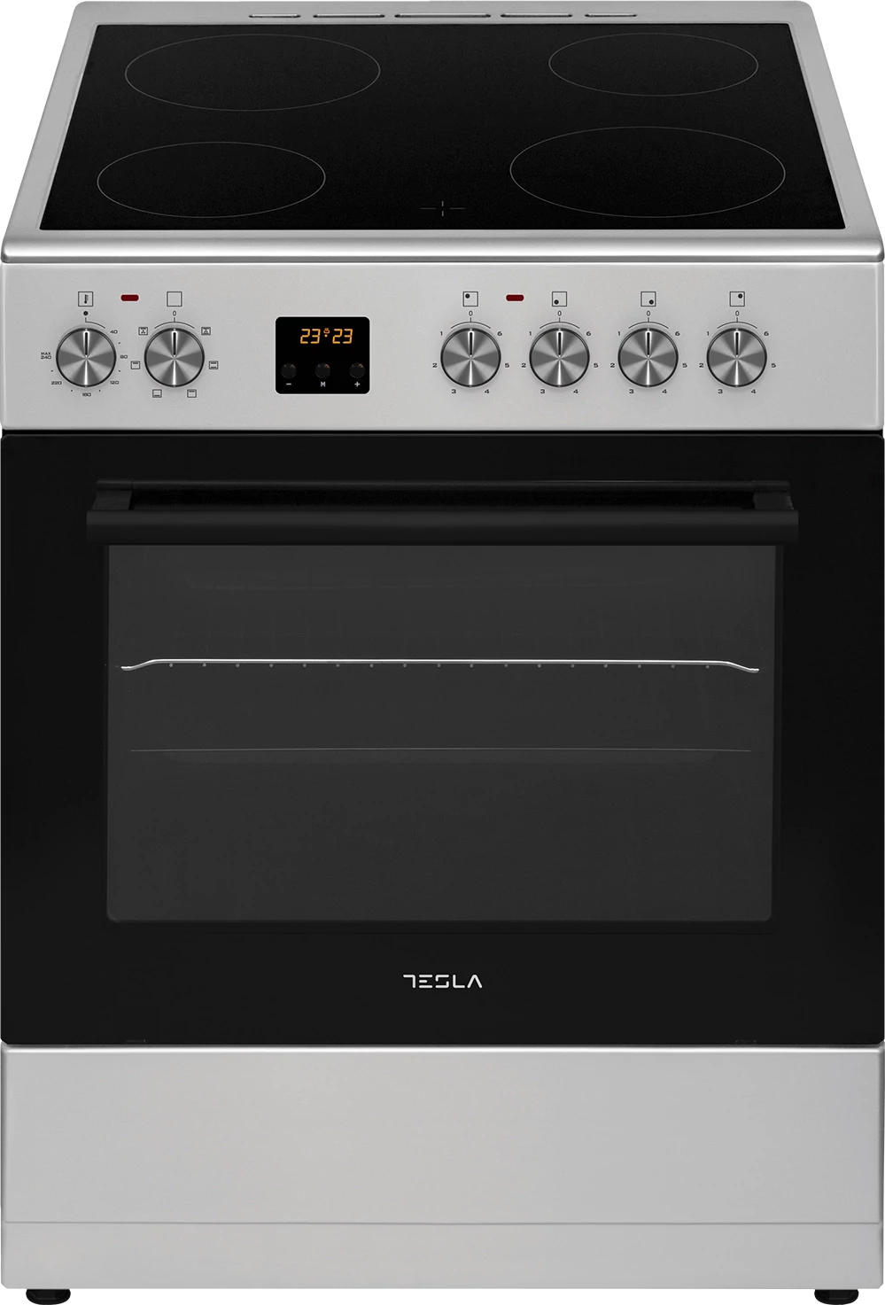 Tesla CV6400SX kerámia főzőlapos szabadonálló tűzhely 60 cm