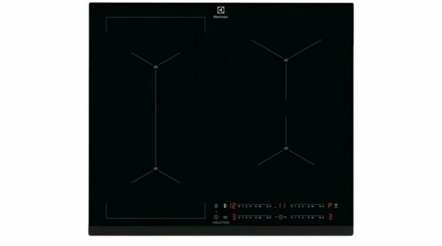 Electrolux EIS62441 SenseBoil beépíthető indukciós főzőlap, Hob2Hood, Bridge fukció, 60 cm