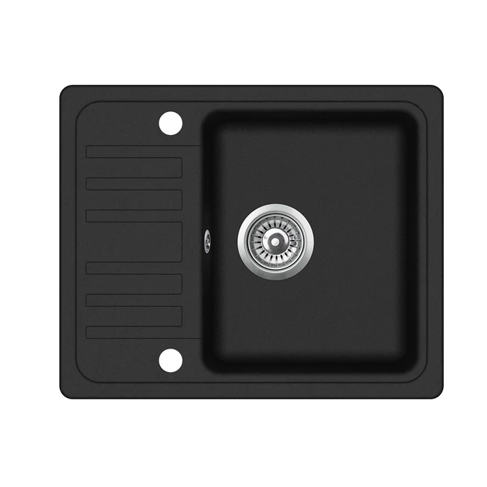 EVIDO Home 45S compact gránit mosogató, 575 x 460 mm, antracit