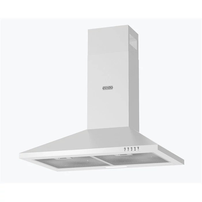 EVIDO TRICOL 50W fali páraelszívó, 50 cm, fehér