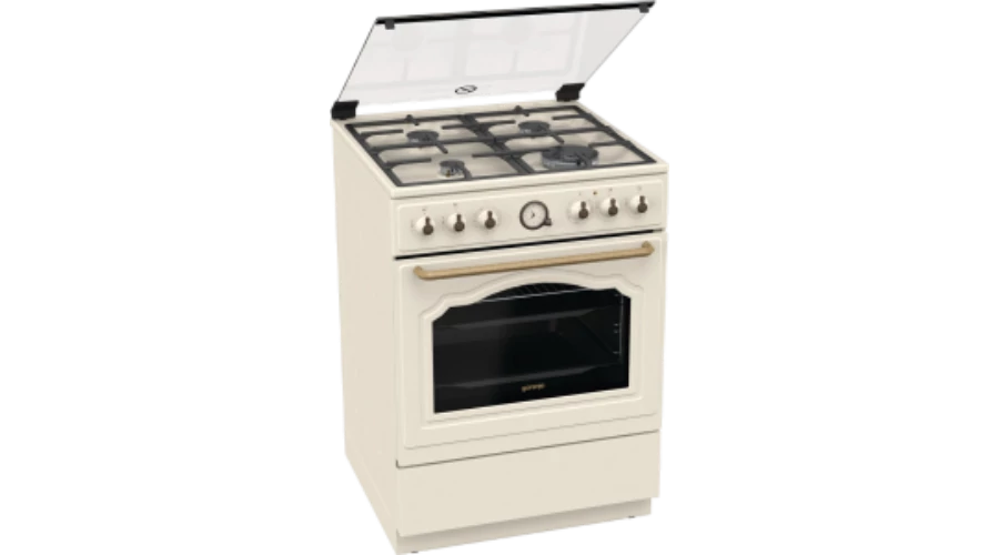 Gorenje GKS6C70CLI szabadonálló kombinált tűzhely, Classico Design, 60 cm