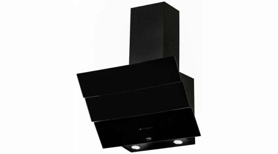 Beko HCA62640B  ferde síkú fali páraelszívó, fekete, 60 cm széles