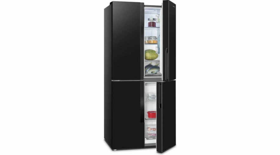 Gorenje NRM818FMB Multidoor hűtő, fekete