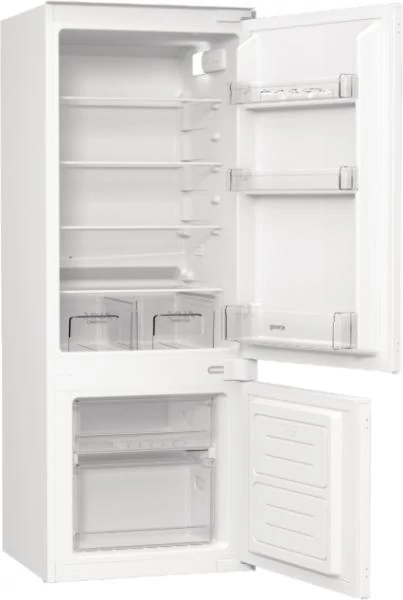 Gorenje RKI514E21 Beépíthető kombi hűtő 144 cm magas