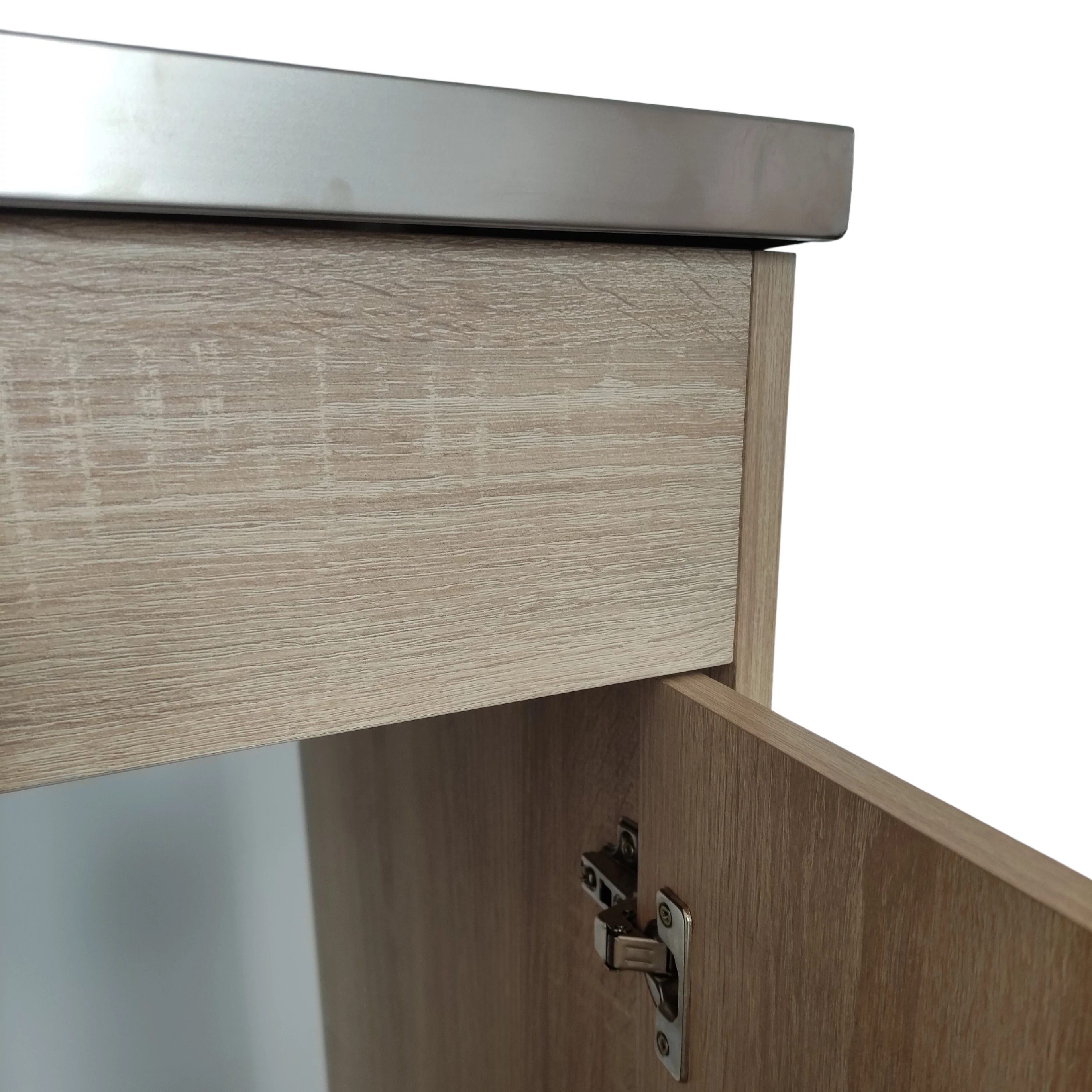 Operis Komplett mosogatós szekrény  80x50 , nyílóajtós sonoma 1 medencés