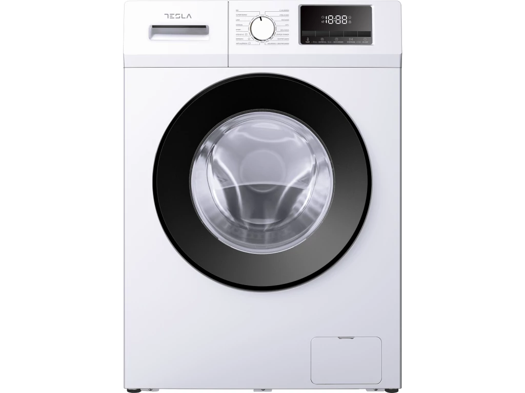 Tesla WF81460T szabadonálló elöltöltős mosógép, 8 kg/ 1400f, inverter motor, csak 49,5 cm mély, 5 ÉV GARANCIÁVAL