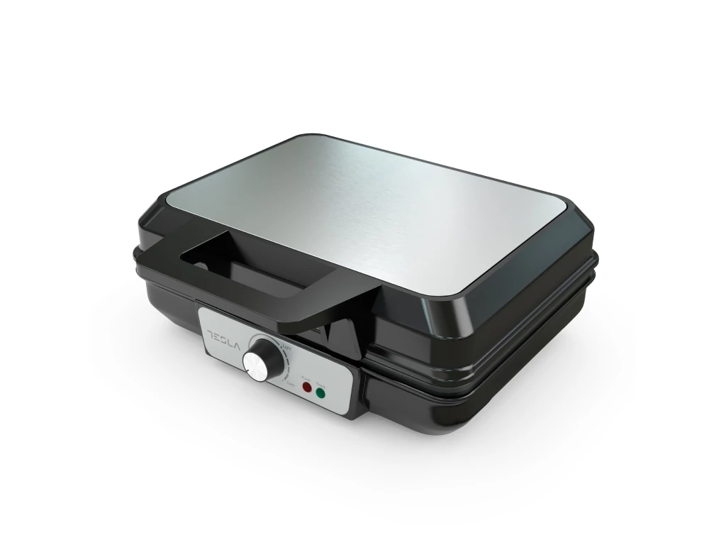 Tesla WM200BX gofrisütő, fekete-inox
