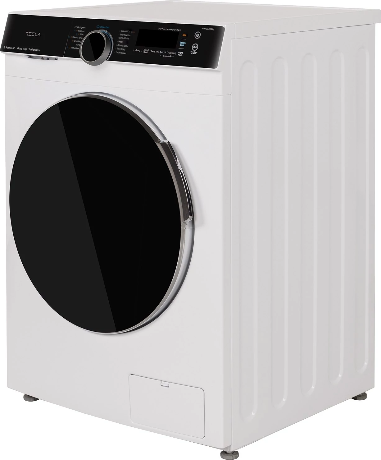 Tesla WW86492M mosó szárító, 8+6, 1400,  inverter motor, gőz funkció,  47,5 cm mély