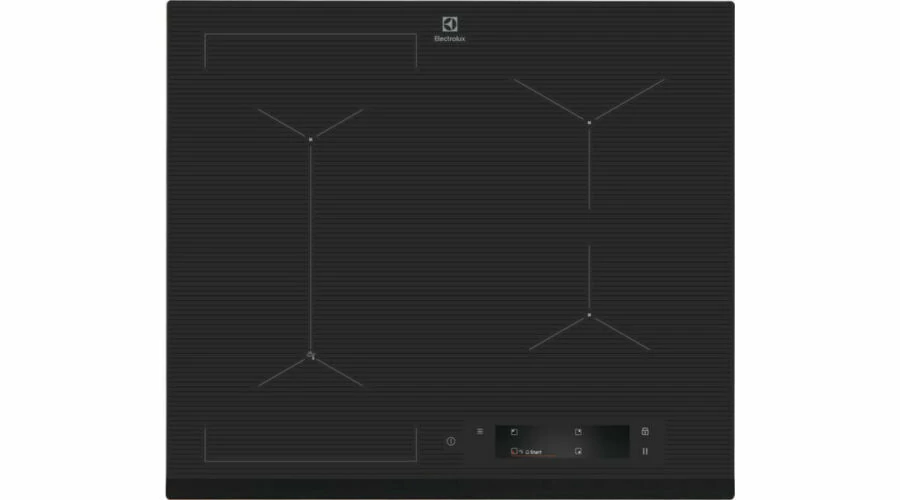 Electrolux EIS6448 SenseFry beépíthető indukciós főzőlap, Bridge funkció, Hob2Hood Intuit