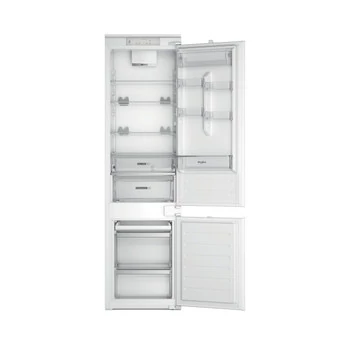 Whirlpool WHC20D013D1 Beépíthető kombinált hűtő, 221 /79 l , E , 6. Érzék funkció, Fresh Box+, Deli Box, Easy Access fiók, FrostLess technológia, LED világítás,  34 dBA, flagship belső kialakítás, 193.5x54x54.5 cm